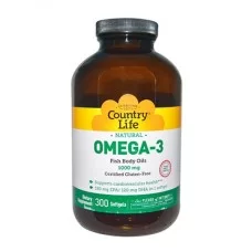 COUNTRY LIFE OMEGA-3 300 капсул